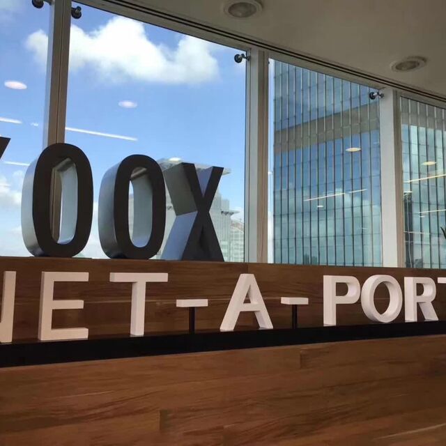 YOOX NET-A-PORTER brand signage